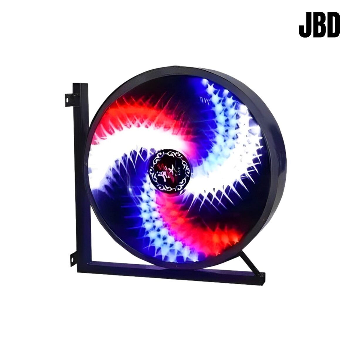 JBD storehouse ไฟหมุน ไฟหมุนร้านตัดผม ไฟหมุนร้านเสริมสวย แบบวงกลมโดนัท รุ่น DNLED มี 2ขนาด 1.55*55ซม. 2.42*42ซม.