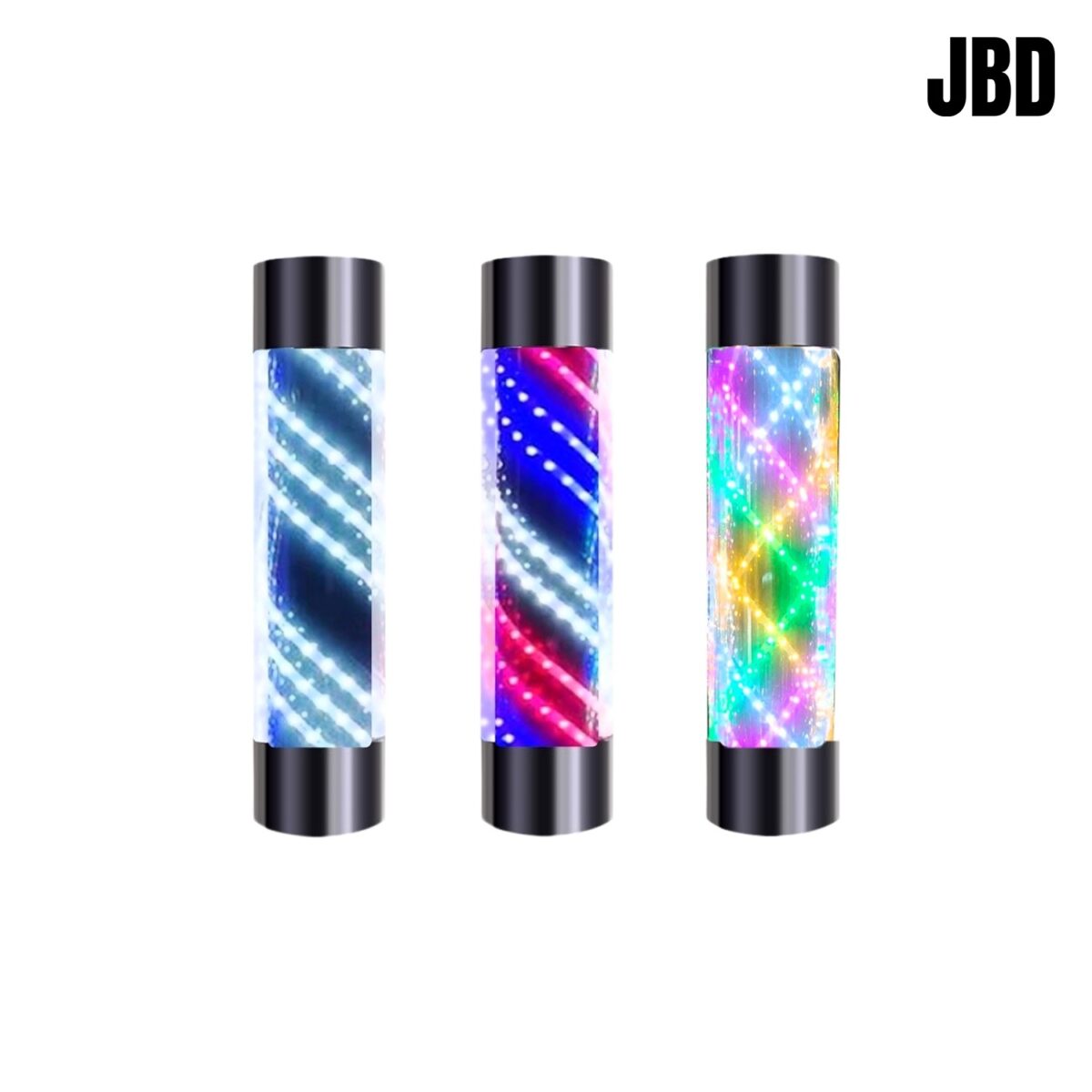 JBD storehouse ไฟหมุน ไฟหมุนร้านตัดผม ไฟหมุนร้านเสริมสวย ไฟLED รุ่น LED3D60 ขนาด 60ซม. (พร้อมส่งในไทย)
